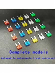 60pcs Car Fuse Assortment Kit Multiple Specifications Car Fuse Blade Insert Fuse Box Set 5A 7.5A 10A 15A 20A 25A 30A For Motorcycle Car Truck Circuit Fuse Blade - 60 Packs - View 5