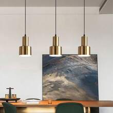 Modern Minimalist Luxury Pendant Light, Suitable For Dining Room, Bar, Designer Showroom, Bedroom - Copper Natural Color - View 3
