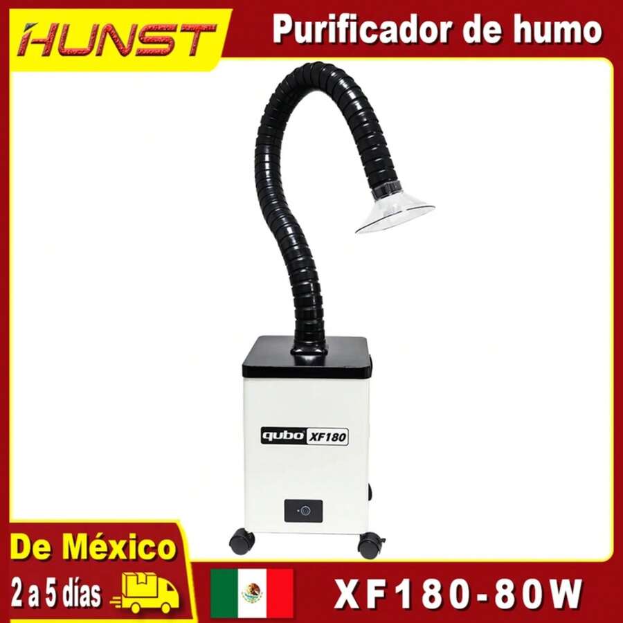 Extractor de humo láser Hunst XF180, absorbente de humo de soldadura ...
