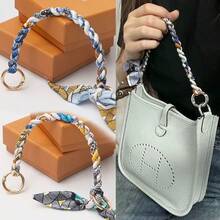 Straps, Scarves, Braided Ropes, Bag Straps, Repurposed Women's Handbag (With Shoulder Strap), Bag Accessories - Multicolor - View 3