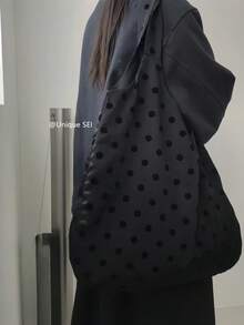 Women Shoulder Bags - Black - View 9