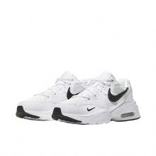 Nike VaporMax Flyknit 時尚舒適 緩震回彈低筒 生活休閒鞋 男款 白色