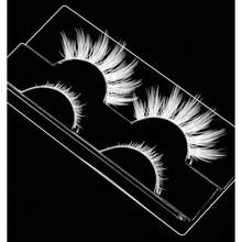 White Lashes White Eyelashes For Christmas And Anime Events Fluffy Manga Style False Eyelashes With Invisible Band Japanese Style Makeup Accessories For Party And Photo Shoots - 白色 - 查看 1