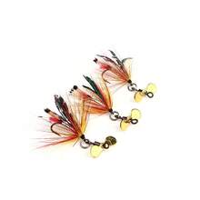 5pcs Flying Fish Fishing Lure Set, Highly Realistic Water Surface Flying Fish Lures, Suitable For Stream Trout/Salmon Fishing, Ultra-Light Floating Artificial Lures, Essential Fishing Combination - Multicolor - View 5