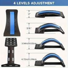 1pc Professional Lumbar Support Device With Three-Level Adjustment, Suitable For Intervertebral Disc Herniation, Spinal Bulging, Lumbar Massage And Traction, Relieving Low Back Pain - Multiple Specifications - View 5