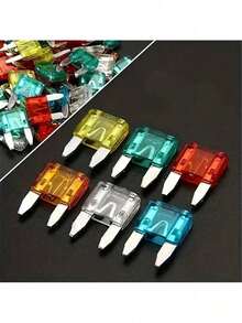 60-Pack Blade Fuse, Insert Type Car Fuse, Small Size 5A/10A/15A/20A/25A/30A Suitable For Cars And Trucks - 60 - View 2