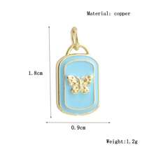 1件铜质壁龛奢华心形吊坠，用途广泛，可DIY制作手链、项链、耳环、包包挂饰等，亦可作为配饰或情人节礼物。 - 彩色 - 查看 25