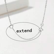 3件/6件/12件可调节延长链，手工DIY手链项链脚链配件，3种颜色可选 - 金色 - 查看 3