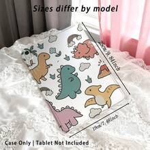 1个高透明防摔TPU平板电脑保护套，高清恐龙UV印刷，兼容iPad 11（2025款）、iPad Mini 6/7、iPad Air 1/2、iPad Air 4/5/6/7、9.7英寸iPad（2019/2020/2021款）、10.2英寸iPad（10/11款）、iPad Air 11（2024/2025款）、iPad Pro 11（2024款）、iPad Pro 11（2018-2022款）、iPad Pro 12.9英寸/iPad Air 13。