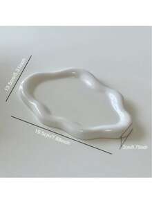 1个优雅云朵造型塑料单层奢华珠宝、香水展示架，时尚钥匙收纳架，适用于家居/客厅/办公室，是新年/情人节/母亲节/毕业季的理想礼物 - 彩色 - 查看 3