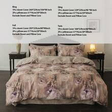 Bộ chăn ga gối 3 món, gồm 1 vỏ chăn và 2 vỏ gối, phong cách đồng quê, họa tiết tranh sơn dầu hoa lá, mềm mại và thoáng khí, bộ chăn ga gối cao cấp, mang lại giấc ngủ ngon. - Nhiều màu - Xem 13