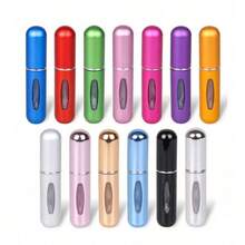 2pc Portable Mini Perfume Atomizer Spray Bottle Set – Refillable Travel Size Fragrance Dispenser For On-The-Go Touch-Ups – Ideal For Carrying Your Favorite Scents In Purses, Pockets, Gym Bags, And During Travel Or Shopping Trips – Leakproof, Easy To Fill, And Perfect For Parties & Everyday Use Back To School - 彩色 - 查看 4