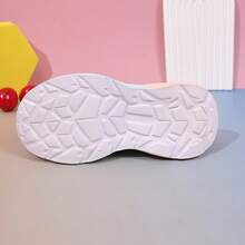 儿童时尚新款网面透气软底轻便渐变粉蓝设计防滑耐磨运动跑步鞋 - 粉紅藍色 - 查看 6