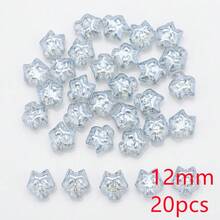 20 piezas/paquete Cuentas de vidrio con forma de zorro de 12 mm, suministros para hacer joyas DIY para collares, pulseras, aretes, colgantes, también adecuados para teléfonos, llaveros, decoración de autos - Pequeño zorro de 12 mm - Ver 19