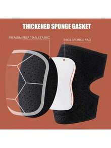 Unisex Knee Pads With EVA Filling And Polyester Sponge Suitable For Yoga Tennis Dance And Gym Exercise - Multicolor - View 9