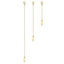 3pcs Stainless Steel Extension Chain With Lobster Clasp, Suitable For Bracelet, Necklace DIY Jewelry Making - Extended Chain - View 6