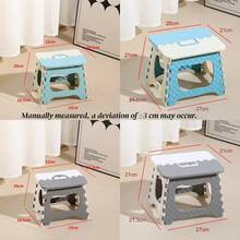 带把手的可折叠塑料凳，轻便易携，适用于浴室、花园、烧烤、幼儿园等各种场合。也可用于花园、壁炉旁、房间装饰，并可与折叠桌和帐篷搭配使用。 - 彩色 - 查看 7