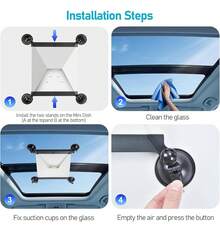 TendenciaStarlink Mini Soporte De Ventosa Para Vidrio Coche StarCalidad premium - Negro - Ver 9