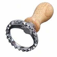 Emporte-pièces à raviolis, lot de 3 pièces, moules à raviolis pour la confection de raviolis, dumplings et biscuits, formes carrée, ronde et en cœur - Argent - Voir 4