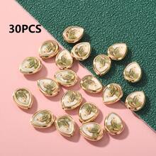 30颗经典宗教人物圣犹达、圣母玛利亚CCB材质珠子，适合DIY项链、手链等。