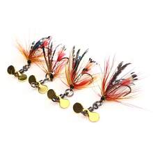 5pcs Flying Fish Fishing Lure Set, Highly Realistic Water Surface Flying Fish Lures, Suitable For Stream Trout/Salmon Fishing, Ultra-Light Floating Artificial Lures, Essential Fishing Combination - Multicolor - View 6