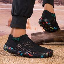 Chaussures d'eau amies des pieds nus, à semelle souple pour la natation, la plongée, les chaussures de plage pour hommes, les sandales d'été pour l'extérieur, les chaussures d'eau pour la pêche, les chaussures respirantes pour le gué. Idées pour la Saint-Valentin - Imprimé - Voir 5