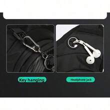 可调节肩带防水摩托车腿包，带耳机插孔 - 彩色 - 查看 10