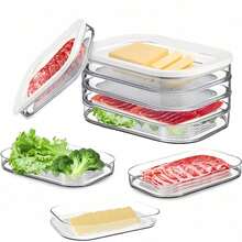 Hộp đựng thực phẩm trong suốt xếp chồng được 1/2/3/4 lớp, hộp bảo quản thực phẩm kín hơi trong suốt, hộp đựng đồ nhà bếp, hộp bảo quản thực phẩm kín hơi trong suốt, đồ dùng thiết yếu cho nhà bếp và căn hộ của Specialbuy, hộp đựng cơm trưa, hộp đựng đồ, hộp bảo quản thực phẩm kín hơi, hộp đựng đồ ăn nhẹ, hộp đựng đồ trong tủ lạnh, hộp sắp xếp đồ trong tủ lạnh. - Nhiều màu - Xem 6