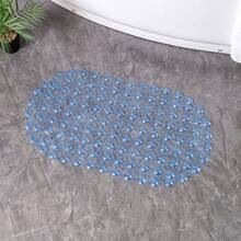 1 件防滑浴室垫，中号 26 x 14 英寸，带吸盘和排水孔的防滑淋浴垫，可机洗浴室浴缸垫（透明/蓝色/绿色/紫色） - 彩色 - 查看 6