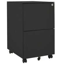 vidaXL Classeur mobile Anthracite 39x45x67 cm Acier - Gris - Voir 1
