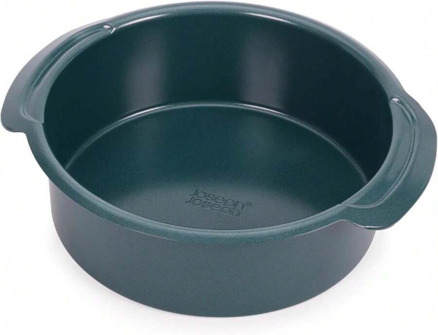 Joseph Joseph Nest Bake Set Of 2 Non-Stick Round Cake Pan, 9in &Amp; 78in, Carbon Steel, Easy-Pull Handles, Stackable, Space-Saving Design, 10-Year Guarantee - MàuC - Xem 1