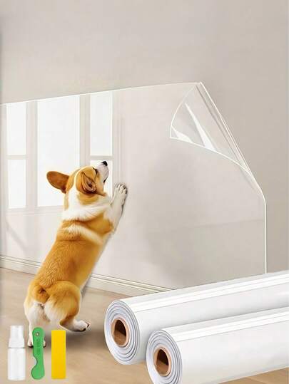 1 Rolle dicke Schutzfolie - wasserdicht, ölfest, feuerbeständig, kratzfest, leicht zu zerreißen und aufzukleben, geeignet für Arbeitsplatten, Möbel, Schränke, Herde, Wände, Regale - einfach anzubringen, hinterlässt keine Rückstände, Multifunktions-Heimdekoration, Möbel-Renovierung