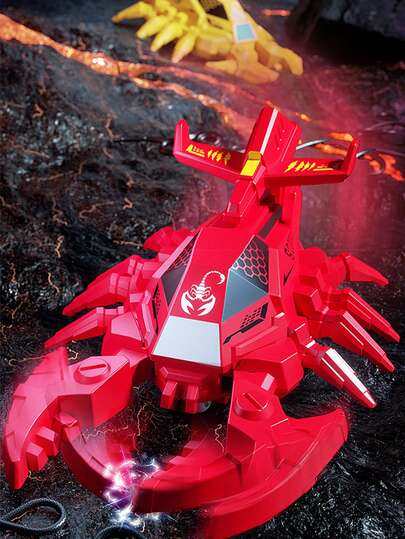 Stunt Scorpion Biting Mouth Realistic Scorpion Shaped Inertial Mechanical Car Model