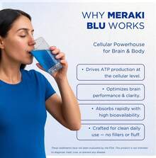Meraki Methylene Blue Liquid Dietary Supplement | Unflavored Drops In Glass Dropper Bottle | Third-Party Tested | 30ml - 1 Bottle - 查看 5