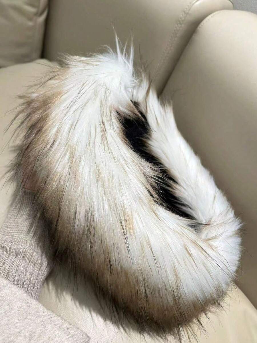 1顶宽檐帽，仿毛皮猎人帽，加厚保暖蒙古风帽子，适合秋冬季节