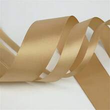 22m Satin Ribbon For Wedding Decoration, Flower Packaging, Bow, Gift Box, Satin Ribbon, Silk Ribbon, Flower Gift, DIY Bow, Silk Ribbon - Gold - View 9