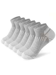 2026新款高品质短款运动踝袜 男士跑步休闲运动袜 腰部蜂窝设计袜子 男士加厚低帮运动踝袜 适合跑步、徒步、骑行 春夏秋季运动休闲 Sokken 男士礼物