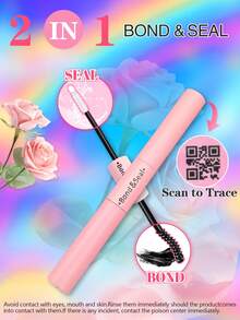 Queenice 20pcs/Set (2532pcs) False Eyelashes Gift Box, Extra Large Capacity, 30D-100D Lashes, Includes Glue, Applicator Tools And Auxiliary Tapes, Portable Travel Size, Suitable For DIY, Travel, Wedding, Party And Valentine's Day Gifts - Nhiều màu - Xem 3