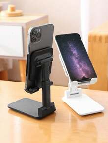 1pc Multi-Function Phone Stand, Desktop/Bedside/TV Viewing/Foldable Portable Tablet Live Stream Holder