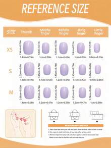 10pcs Handmade Red Bow Polka Dot Beige Cat Eye Nail Stickers, Short Square Cute False Nails, Suitable For Daily Wear, For Women And Girls, Press-On Nail Stickers, Nail Art Products Nail Supplies - Red - View 4