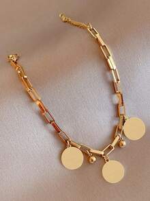 Nuevo conjunto de joyería de pulsera de acero inoxidable con flor de circonita de alta calidad para mujer, adecuado para uso diario