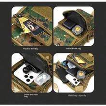 Riñonera, estuche de cuero práctico con bolsillo para el muslo, bolso de cadera para exteriores - Multicolor - Ver 9