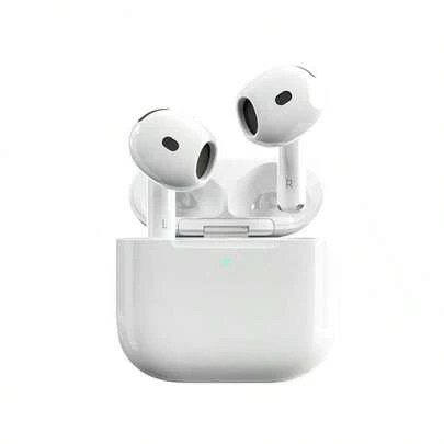 New Air4 Wireless In - Ear Earbuds With Ultra - Long Battery Life & High - Fidelity Sound 8 In 1 Wireless Earbuds ANC Active Noise Cancelling(-36db)In-Ear Earphones With Charging 33H Playtime 360 Hi-Fi Stereo Waterproof Headphones Android Phone/ AlRP0DS Pro IOS Laptops 1:1 Clone Sport Noise Cancelling Earbuds, Wireless Headphones With Secure Fit & Ambient Mode, 30H Battery IPX4 Sweatproof Running, Gym