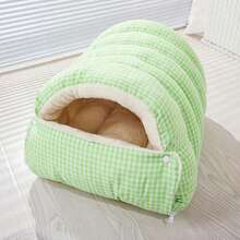 Warm Semi-Enclosed Cat Bed, Removable & Washable, Suitable For Cats & Small Dogs, All Seasons - Multicolor - View 7