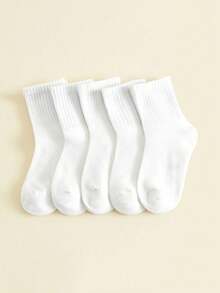 6 đôi tất cổ ngắn cho trẻ em trai và gái - Nhiều màu - Xem 23