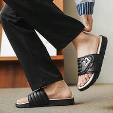 Men Athletic & Outdoor Sandals & Slides - Black - View 5