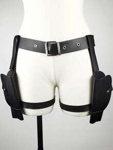 Laura Holster, Western Cowboy Belt Costume Accessory - Multicolor - View 5