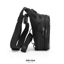 可调节肩带防水摩托车腿包，带耳机插孔 - 彩色 - 查看 6