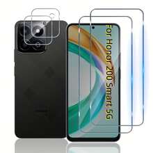 4pcs Screen Protector For Honor Phones, Device Protection, Fashionable Design, Perfect Fit, Durable Glass, High-Quality Protective Film Screen Protection Essentials, Applicable To Daily Shield, Office, Home Daily Shield Office Home Phone Screen Protector Phone Accessories Waterproof Shockproof Anti-Fall Scratch Resistant - Clear - View 4