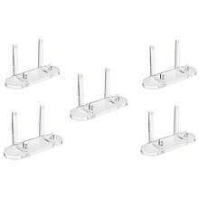 1-16 Pcs Upgraded Acrylic Card Display Stands, Card Storage & Display Racks, And Coin Display Stands; Also Suitable For Displaying Magnetic Cards, Challenge Medals, Baseball Cards, Collectible Cards, Sports Cards, And For Trade Show Exhibitions (Cards Not Included In The Set) - Transparent - View 13